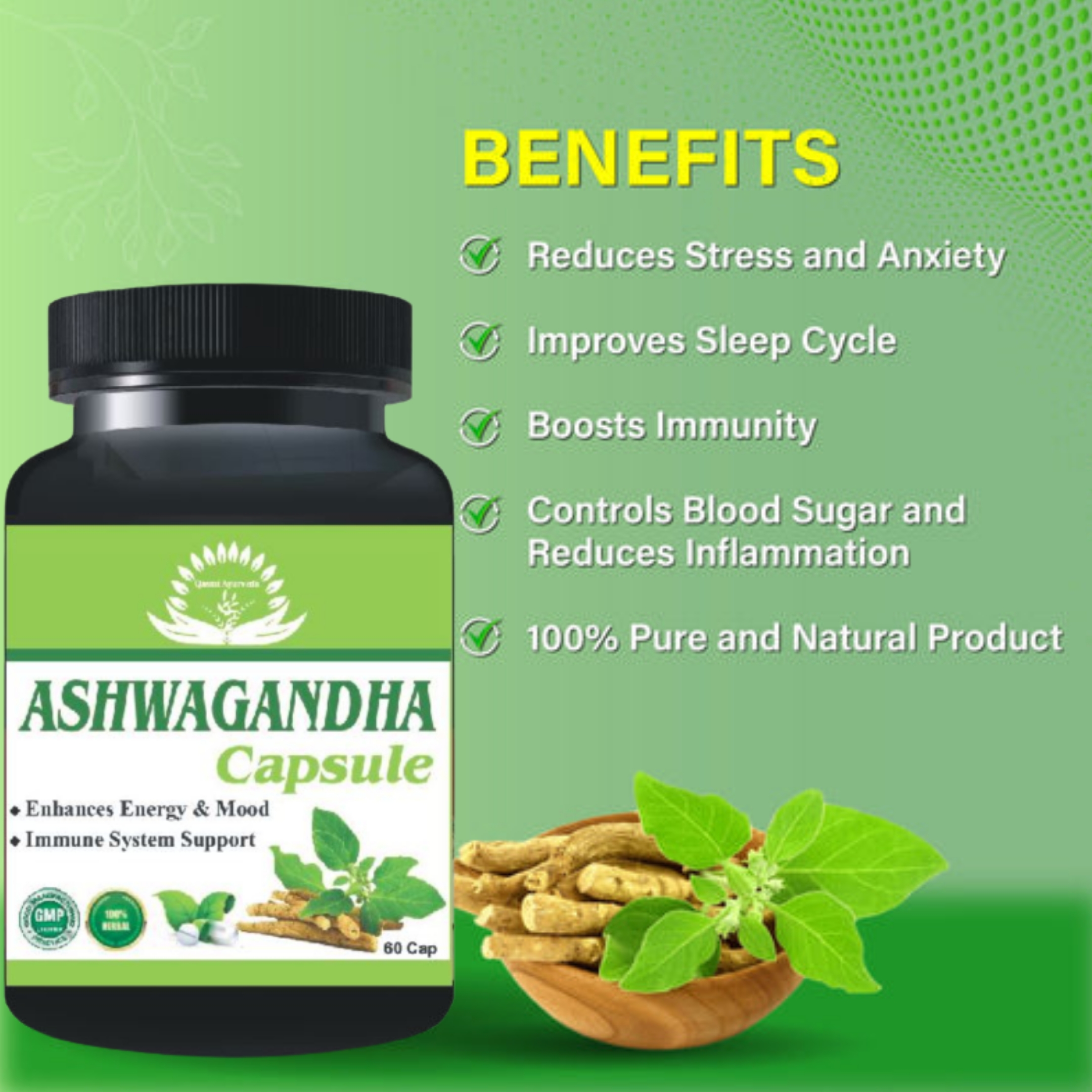 Ashwagandha3 Ashwagandha Capsule